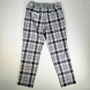 Land's End Classic Clothing Legendary Quality Size 8, Slim Leg Plaid Pants